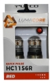 Picture of Putco LumaCore 1156 Red - Pair (x3 Strobe w/ Bright Stop)