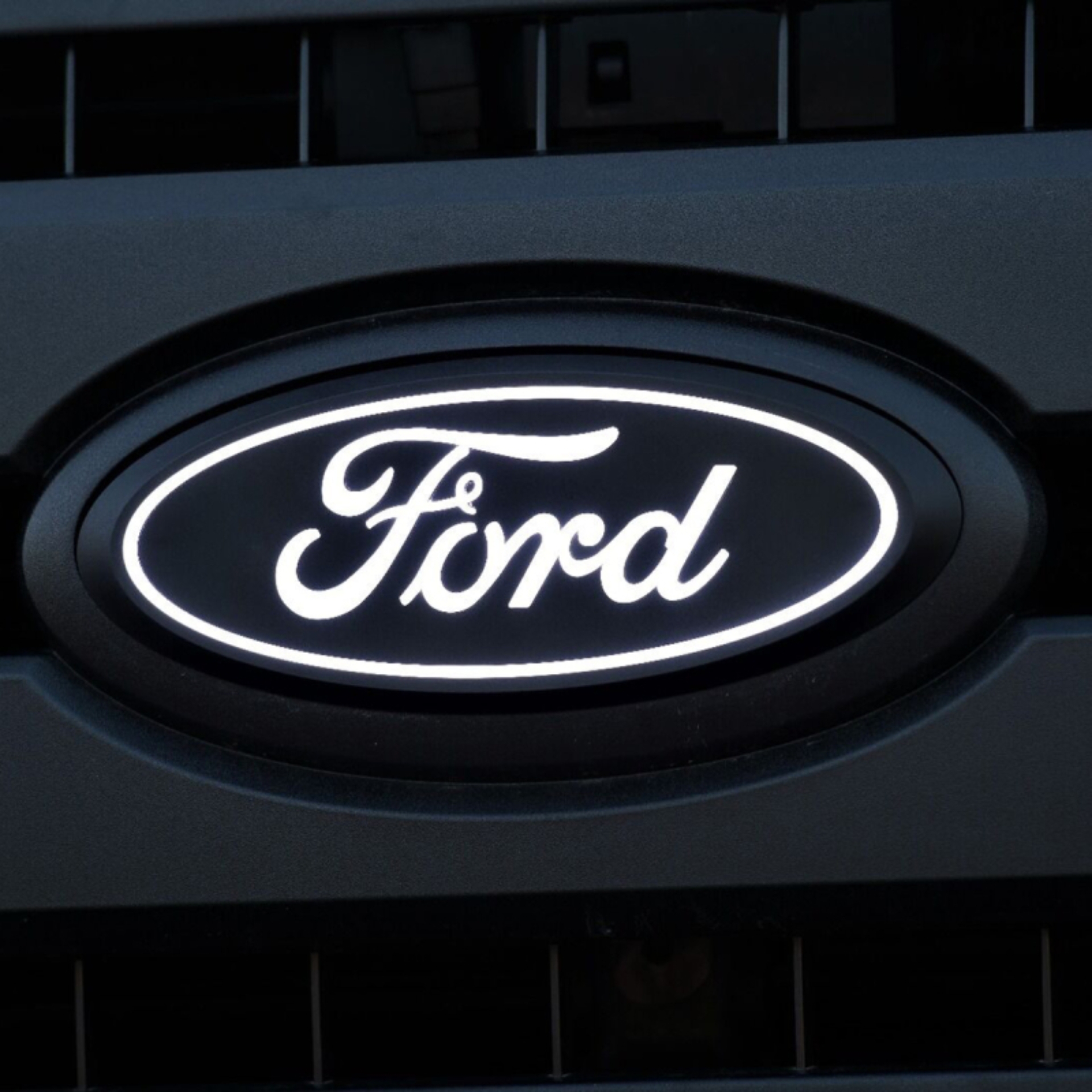 Picture of Putco 18-20 Ford F-150 Front Luminix Ford LED Emblem - Fits Honeycomb Grille