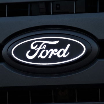 Picture of Putco 18-20 Ford F-150 Front Luminix Ford LED Emblem - Fits Honeycomb Grille