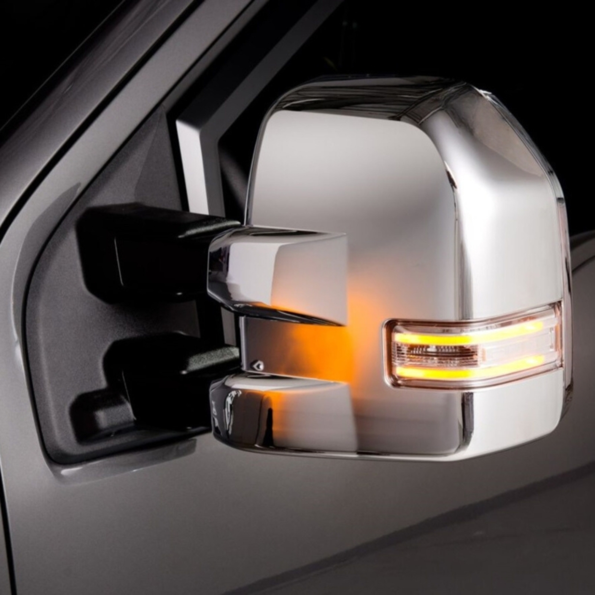 Picture of Putco 17-20 Ford SuperDuty - Fits Towing Mirrors w/ Side Markers Mirror Covers
