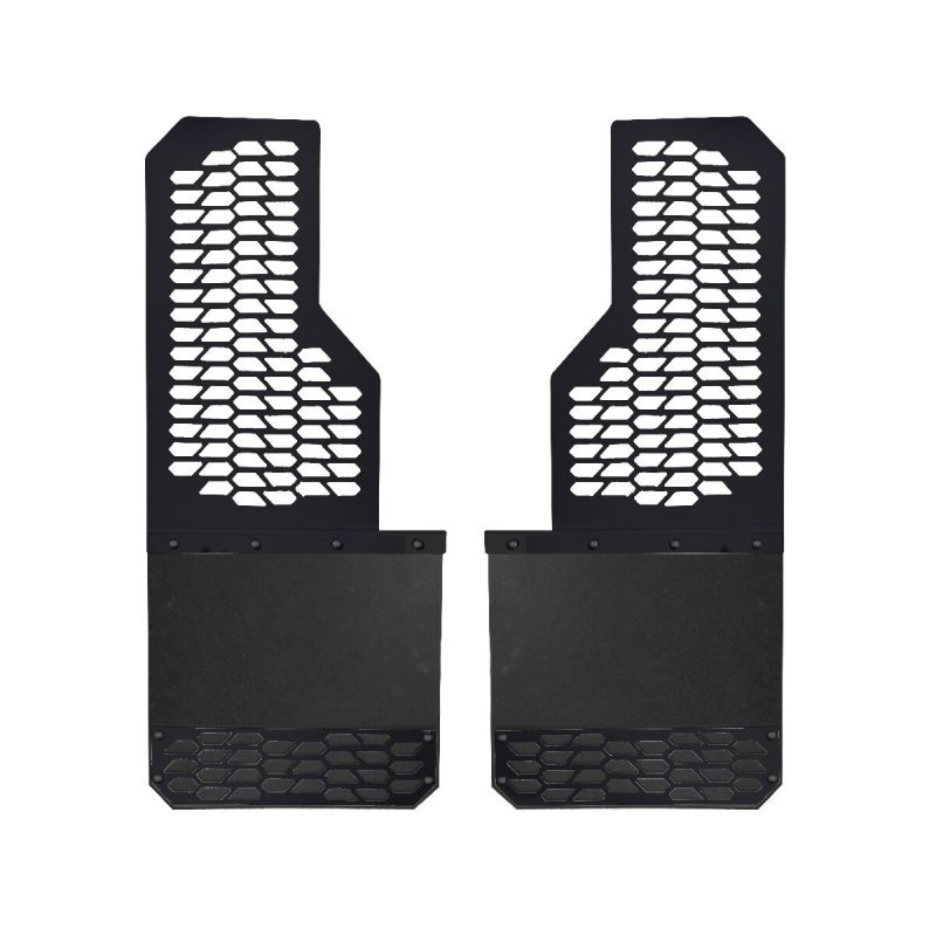 Picture of Putco 17-20 Ford SuperDuty - Set of 2 (Excl Dually Rear) Mud Skins - HDPE w/ Hex Shield