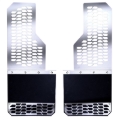 Picture of Putco 15-20 Ford F-150 - Set of 2 Mud Skins - Polished SS w/ Hex Shield