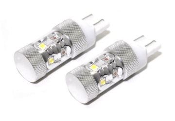 Picture of Putco 7443 - Plasma SwitchBack LED Bulbs - White/Amber