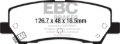 Picture of EBC Greenstuff Brake Pad Sets - DP23041