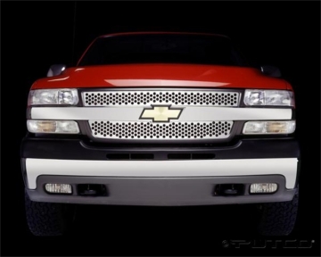 Picture of Putco 01-02 Chevrolet Silverado HD Punch Stainless Steel Grilles