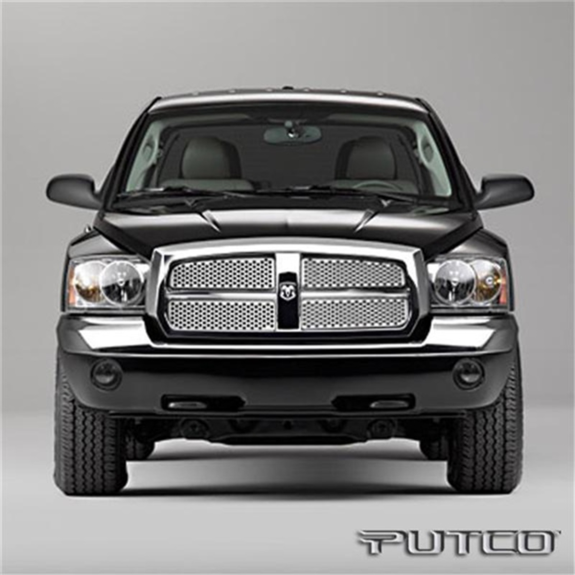 Picture of Putco 05-07 Dodge Dakota Punch Stainless Steel Grilles