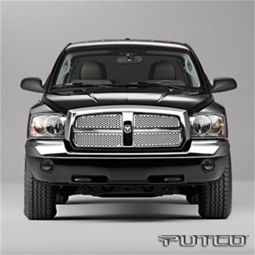 Picture of Putco 05-07 Dodge Dakota Punch Stainless Steel Grilles