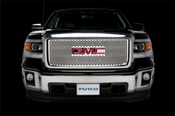 Picture of Putco 14-15 GMC Sierra LD - All Terrain Model Only Punch Stainless Steel Grilles