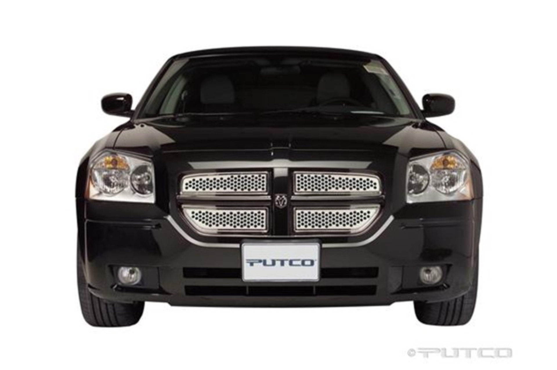 Picture of Putco 06-07 Dodge Magnum Main Grille Punch Stainless Steel Grilles