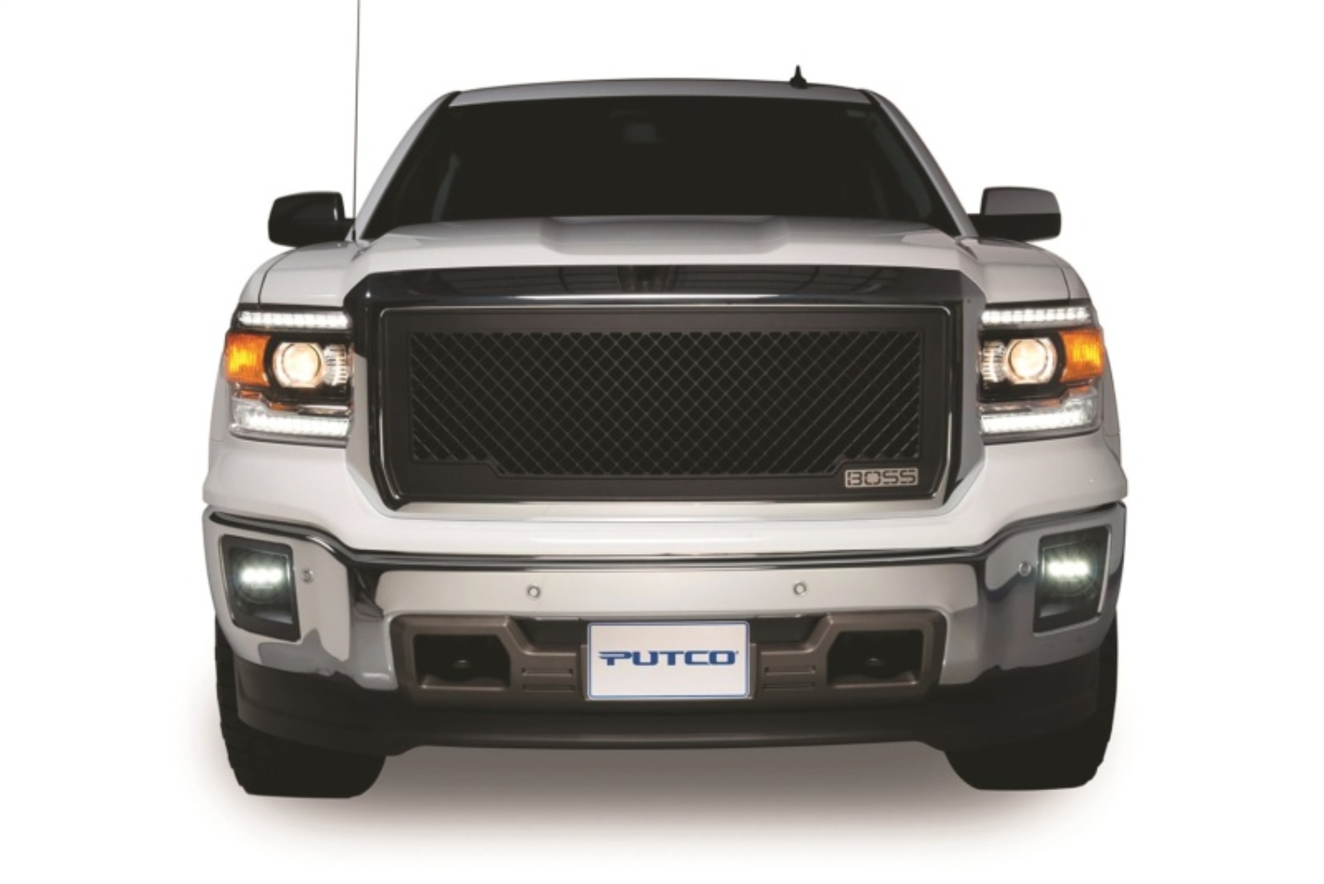 Picture of Putco 14-15 GMC SIERRA LD Lighted Boss Grille