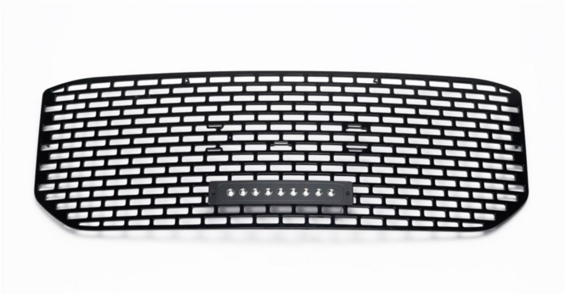 Picture of Putco 15-20 GMC Yukon XL Liquid 3D Slot/Blk Denali Style Lighted Boss Grille w/10in Luminix Lightbar