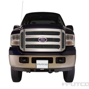 Picture of Putco 05-07 Ford SuperDuty - Incl Side Vents Shadow Billet Grilles