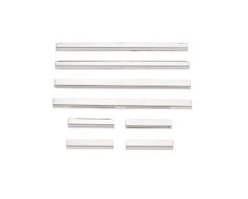 Picture of Putco 14-18 Chevy Silverado LD / GMC Sierra LD - Double Cab (8pcs) Stainless Steel Door Sills