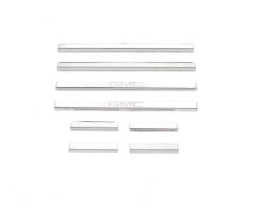 Picture of Putco 14-18 GMC Sierra LD - Double Cab w/ GMC Etching (8pcs) SS Door Sills