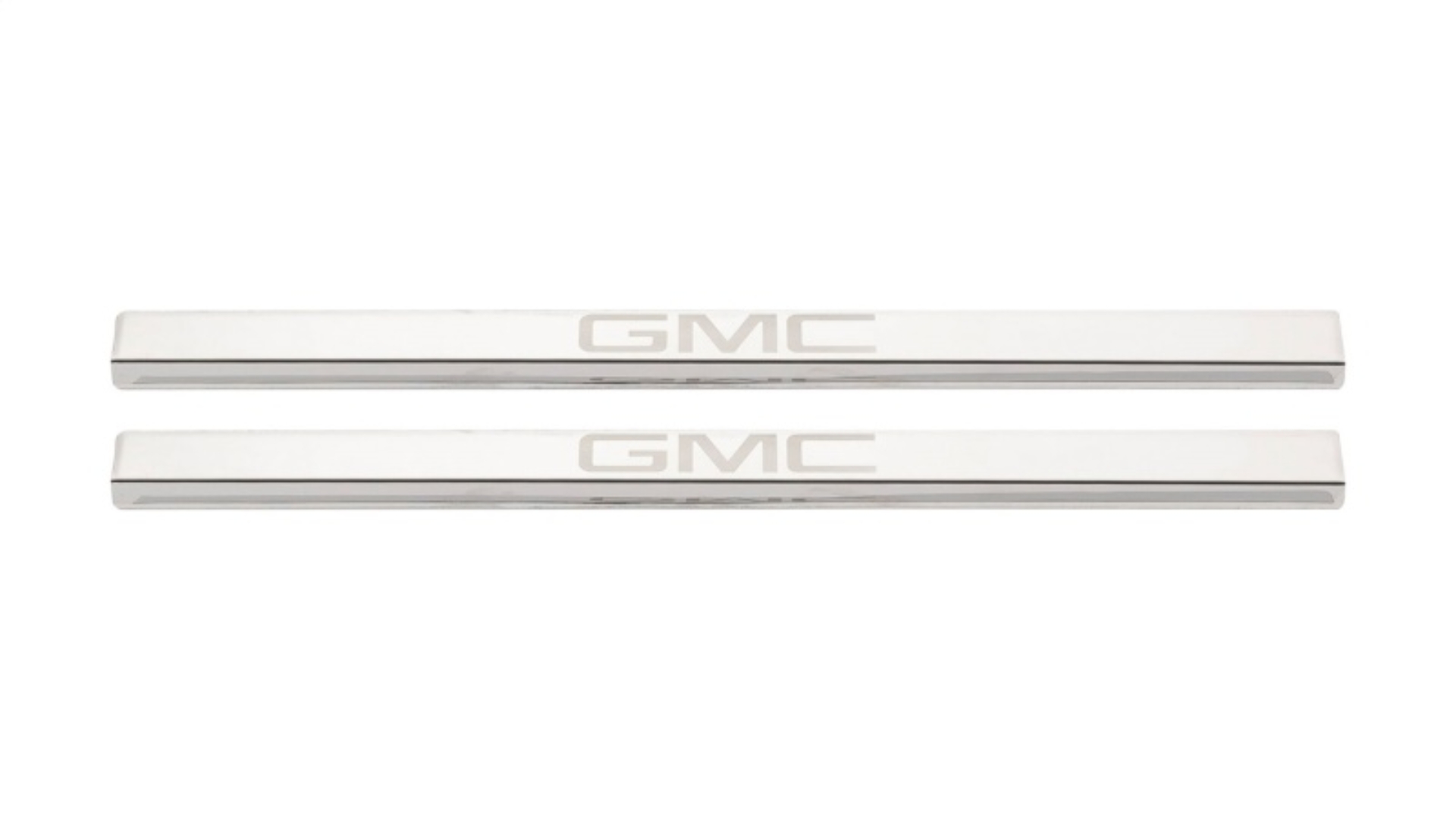 Picture of Putco 2020 GMC Sierra LD/HD Fits Double Cab and Regular Cab (2pc) w/ GMC Etching SS Door Sills