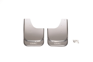 Picture of Putco Universal MudFlaps w/ GMC Logo Etching - Set of 2 - (14.60in x 11.5in)