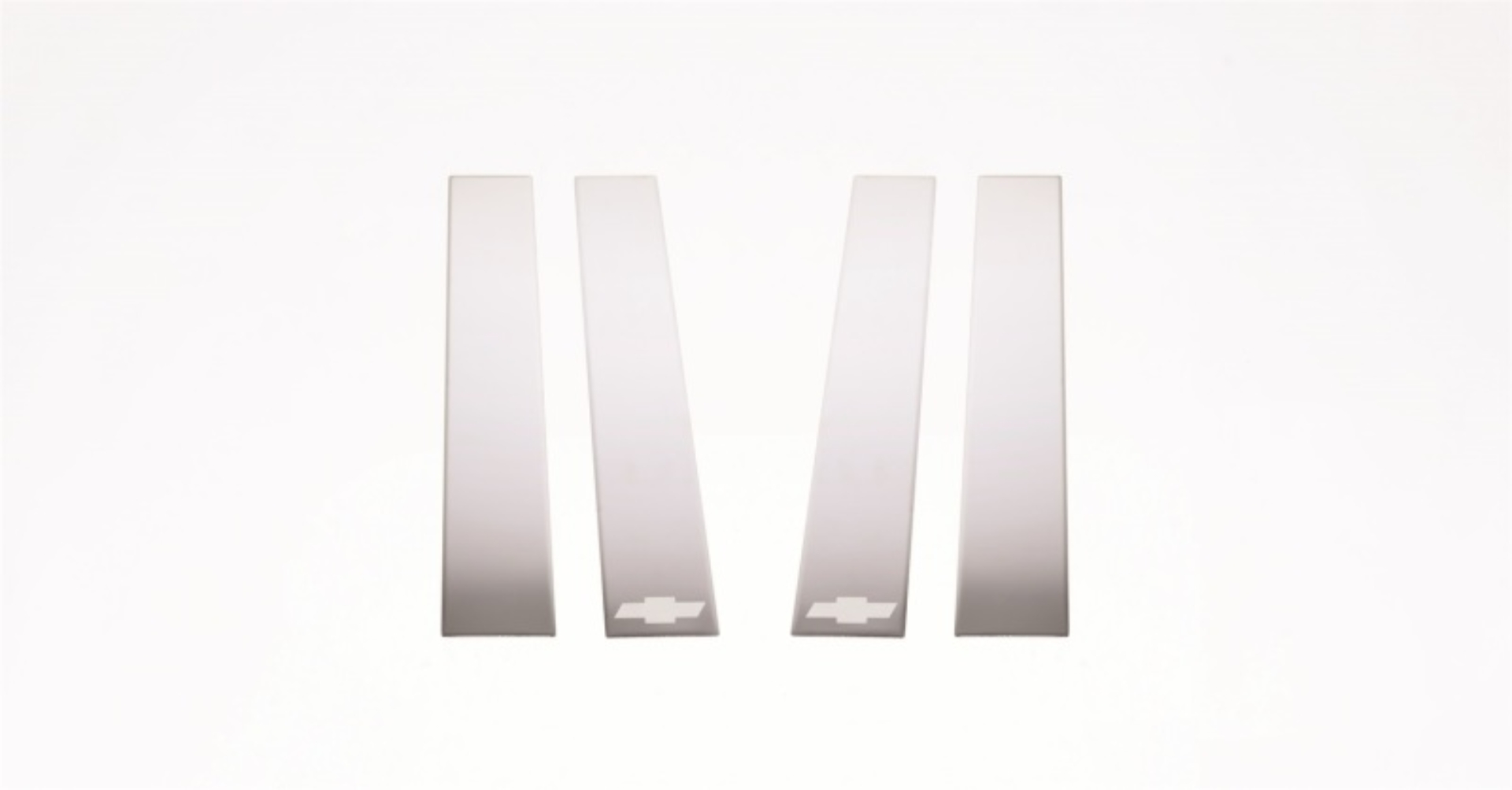Picture of Putco 07-14 Chevrolet Tahoe - 4pcs Stainless Steel Pillar Posts Classic