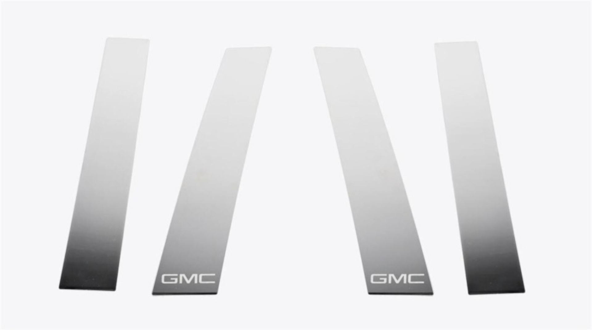 Picture of Putco 19-20 GMC Sierra Fits Double Cab and Crew Cab - GMC Etching SS Pillar Posts