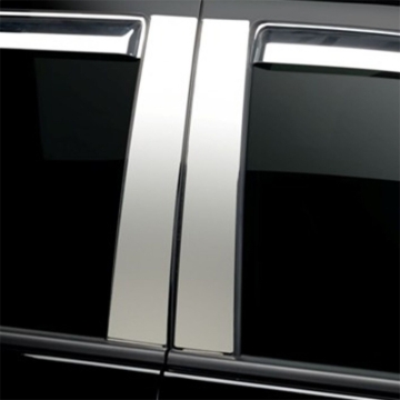 Picture of Putco 19-20 Silverado / Sierra 1500 - Crew Cab & Double Cab Stainless Steel Pillar Posts Classic
