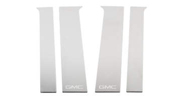 Picture of Putco 2020 GMC Sierra HD - GMC Etching - Crew Cab / Double Cab (6pcs) SS Pillar Posts