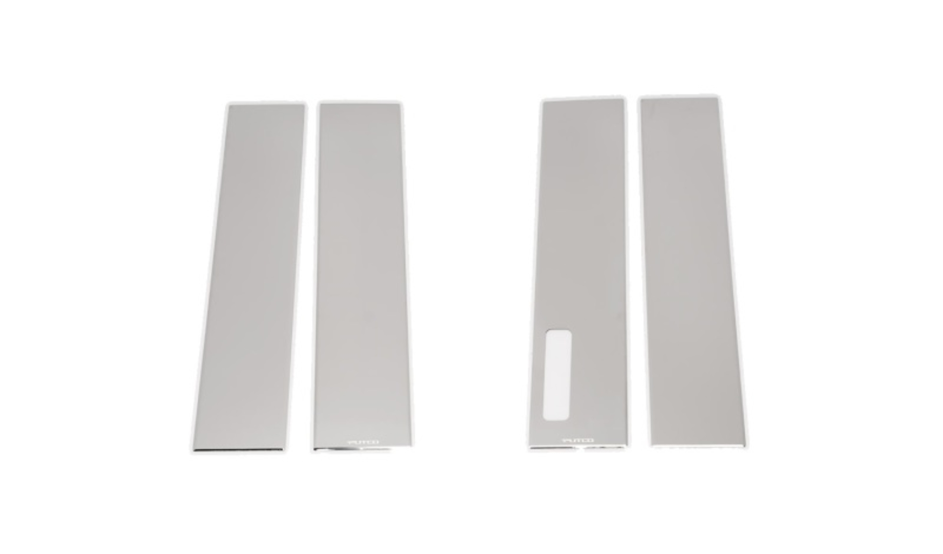 Picture of Putco 17-20 Ford SuperDuty - Regular Cab w/Keypad Stainless Steel Pillar Posts Classic