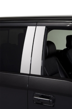 Picture of Putco 17-20 Ford SuperDuty - Regular Cab w/o Keypad Stainless Steel Pillar Posts Classic
