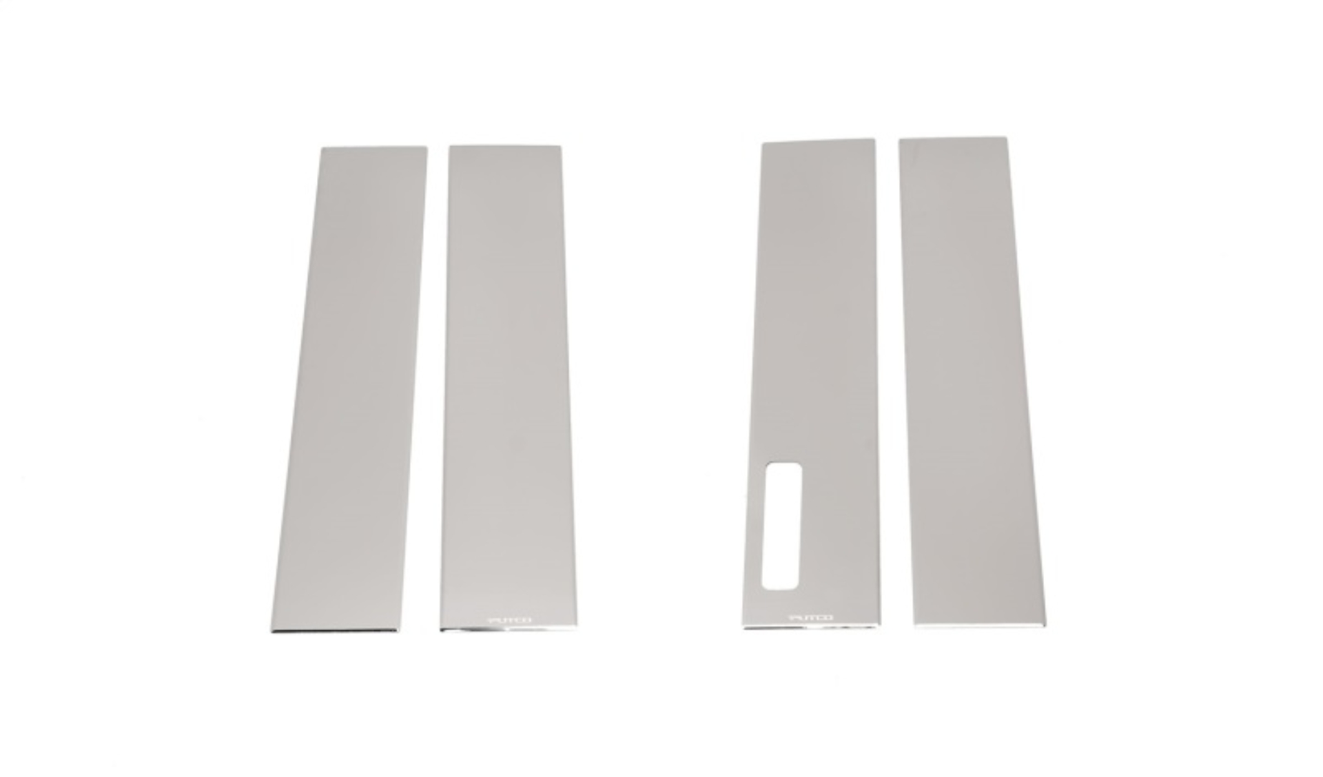Picture of Putco 17-20 Ford SuperDuty - Crew Cab / SuperCab - w/Keypad Stainless Steel Pillar Posts Classic