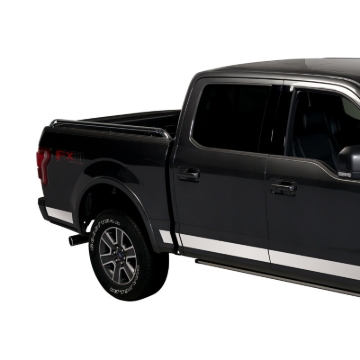 Picture of Putco 09-14 Ford F-150 Super Cab 6.5 (w/o Factory Fender Flares) 10pcs 7in Wide Pro SS Rocker Panels