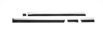 Picture of Putco 14-18 Chevy Silverado LD - Crew Cab - 5.5in Bed - 10pcs Stainless Steel Rocker Panels