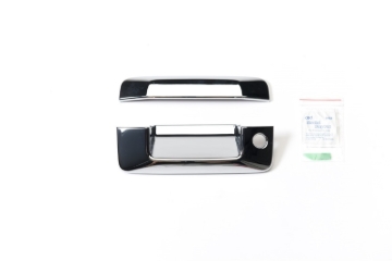 Picture of Putco 15-19 Chevy Silverado HD - w/ Keyhole (w/o Camera Opening) Tailgate & Rear Handle Covers