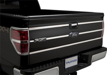 Picture of Putco 09-14 Ford F-150 - SS Tailgate Accent - 6pcs (3 Horizontal Lines) Tailgate Accents