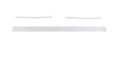 Picture of Putco 15-17 Ford F-150 - Stainless Steel - Upper & Lower Tailgate Accent - 3pcs Tailgate Accents