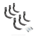 Picture of Go Rhino 02-08 Dodge Ram 1500 Brackets for OE Xtreme Cab Length SideSteps