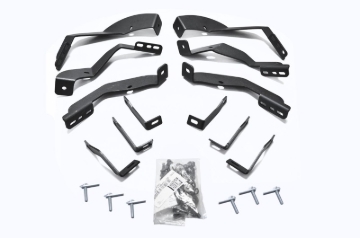 Picture of Go Rhino 15-19 Chevrolet Silverado 2500HD/3500HD Brackets for OE Xtreme Cab Length SideSteps