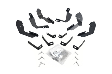Picture of Go Rhino 15-19 Chevrolet Silverado 2500HD/3500HD Brackets for OE Xtreme Cab Length SideSteps