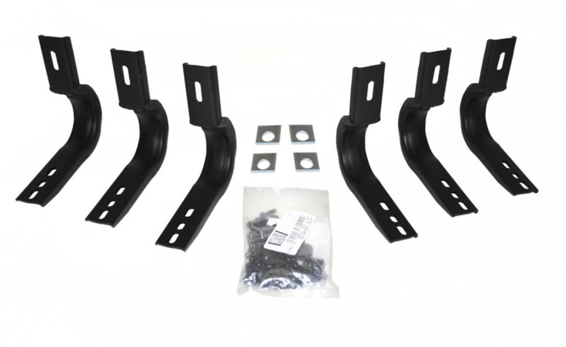 Picture of Go Rhino 07-10 Chevrolet Silverado 2500HD/3500HD Brackets for OE Xtreme Cab Length SideSteps