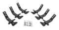 Picture of Go Rhino 15-20 Ford F-150 Brackets for OE Xtreme Cab Length SideSteps