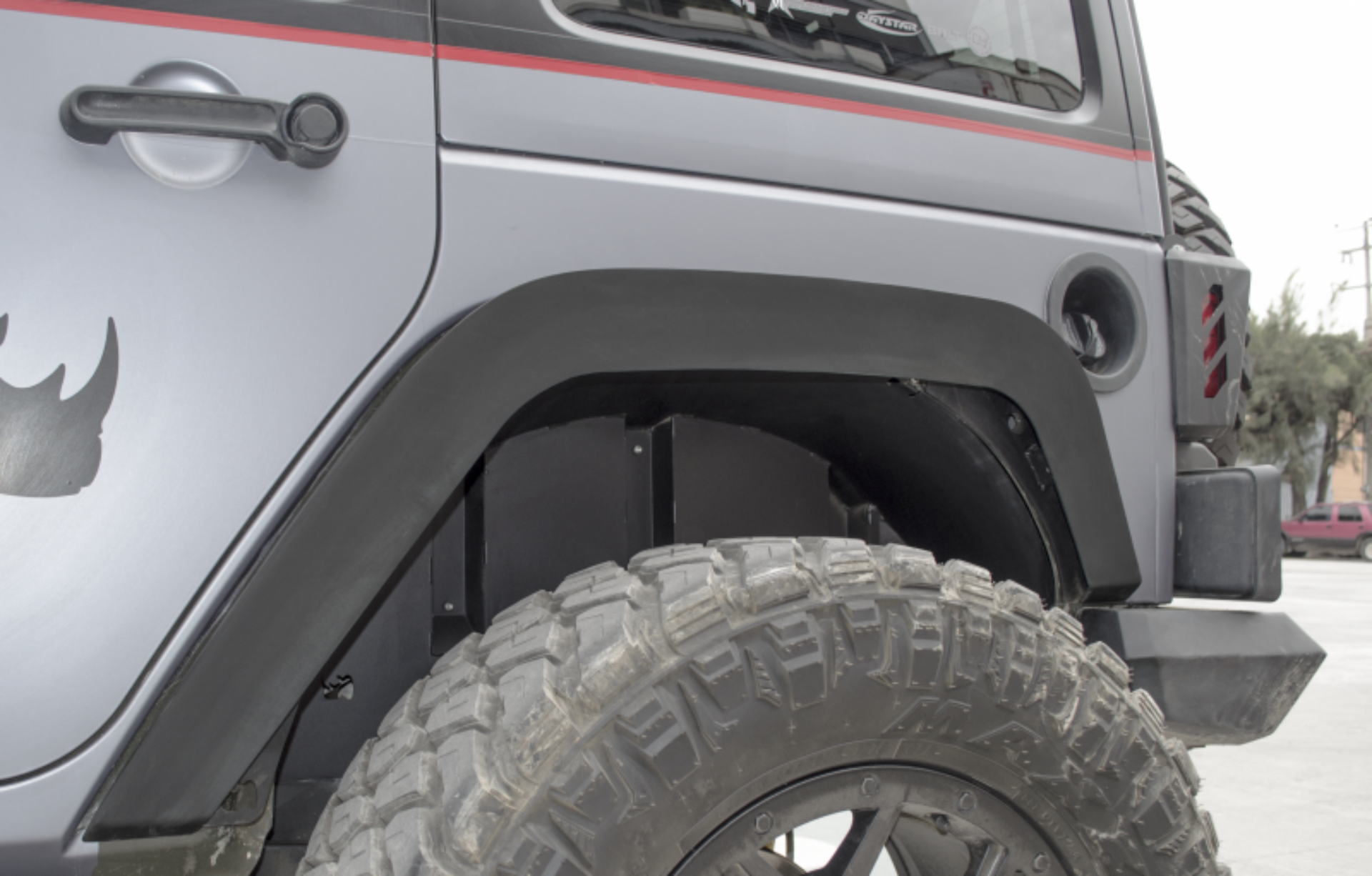 Picture of Go Rhino 07-18 Jeep Wrangler JK/JKU Rear Fender Liners
