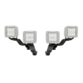 Picture of Go Rhino 18-20 Jeep Wrangler JL/JLU/Gladiator JT Light Mount - Two 3in Cubes Offset