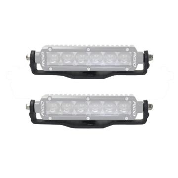 Picture of Go Rhino 18-20 Jeep Wrangler JL/JLU/Gladiator JT Light Mount - Two 6in Single Row