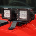 Picture of Go Rhino 18-20 Jeep Wrangler JL/JLU/Gladiator JT Light Mount - Two 3in Cubes