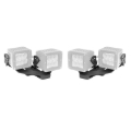 Picture of Go Rhino 18-20 Jeep Wrangler JL/JLU/Gladiator JT Light Mount - Two 3in Cubes