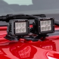 Picture of Go Rhino 18-20 Jeep Wrangler JL/JLU/Gladiator JT Light Mount - Two 3in Cubes