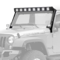 Picture of Go Rhino 07-18 Jeep Wrangler JK WLF Windshield Light Mount Frame - Eight Cube Lights