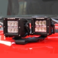 Picture of Go Rhino 18-20 Jeep Wrangler JL/JLU/Gladiator JT Light Mount - Two 3in Cubes