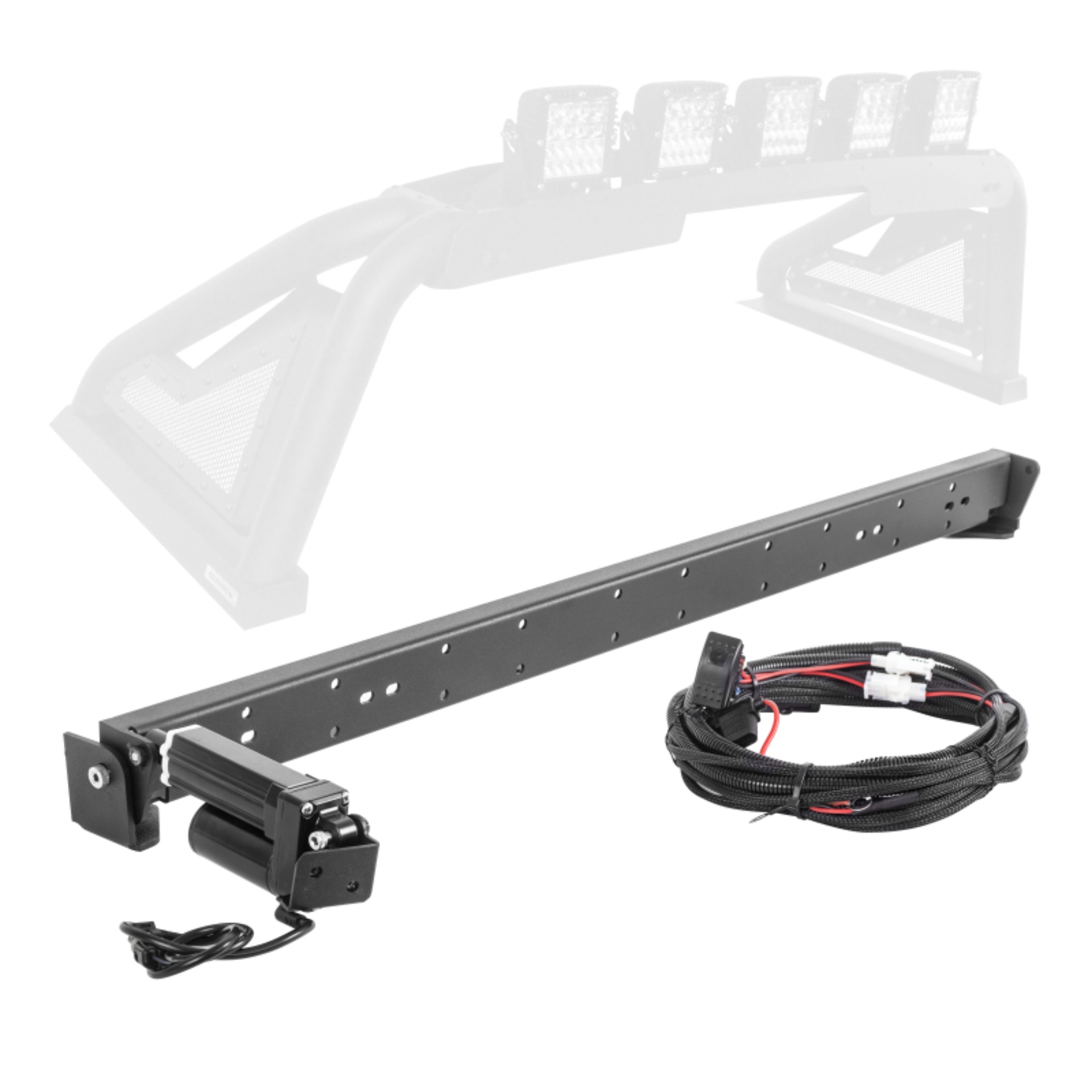 Picture of Go Rhino Sport Bar 2.0 (Mid Size) - Tex Blk