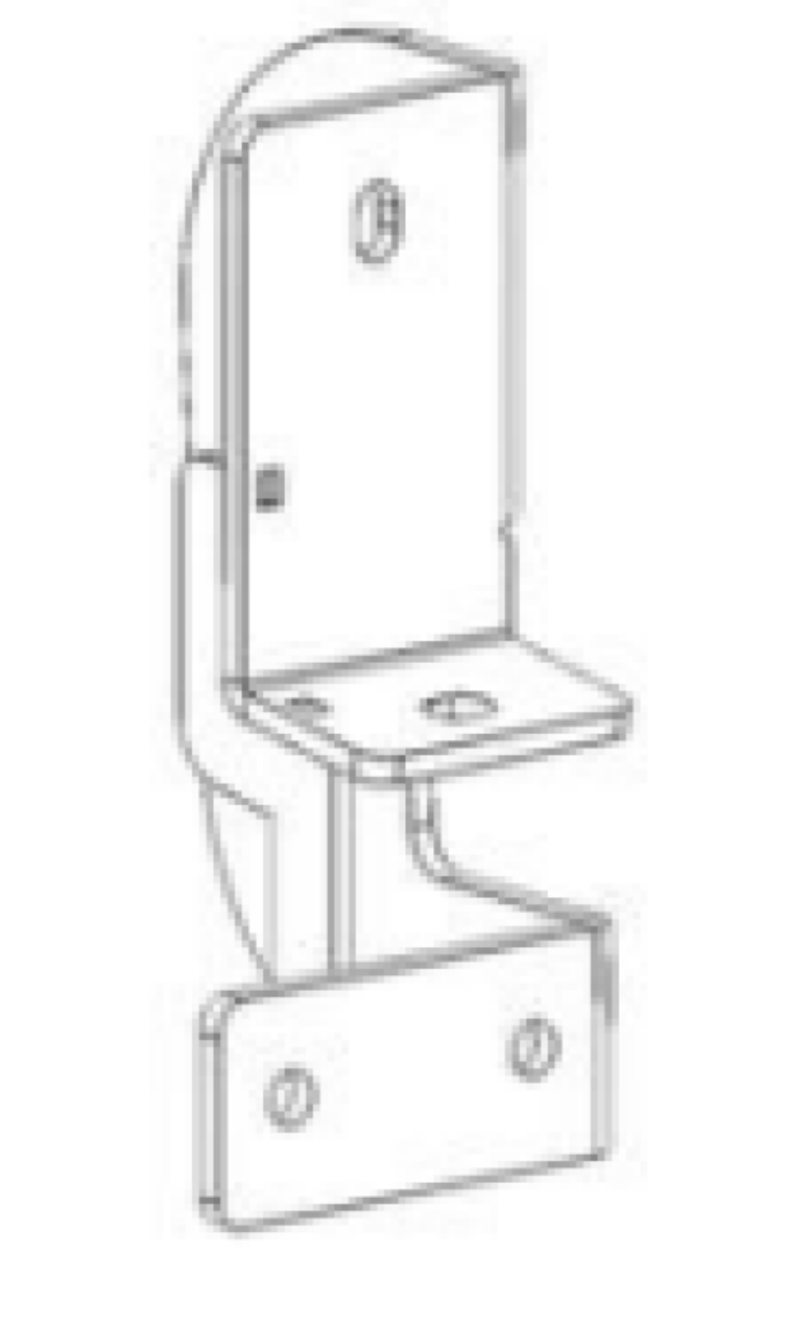 Picture of Go Rhino 19-20 Chevrolet Silverado 1500 Brackets for Dominator Extreme SideSteps