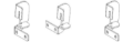 Picture of Go Rhino 07-10 Chevrolet Silverado 2500HD/3500 Brackets for Dominator Extreme SideSteps