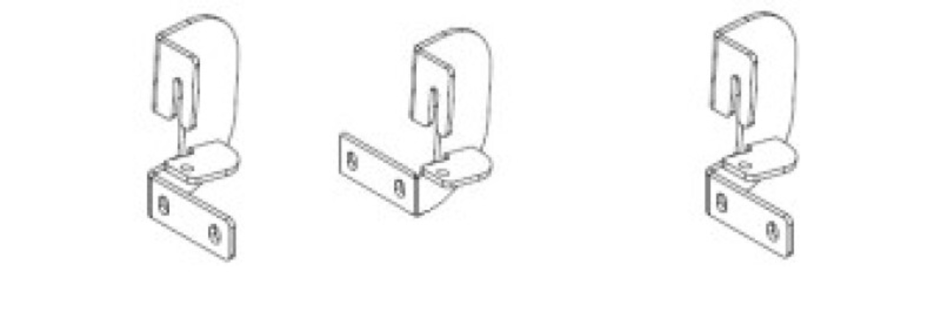 Picture of Go Rhino 07-10 Chevrolet Silverado 2500HD/3500HD Brackets for Dominator Extreme SideSteps
