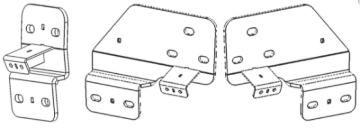 Picture of Go Rhino 09-19 Ram 1500 Brackets for Dominator Extreme SideSteps